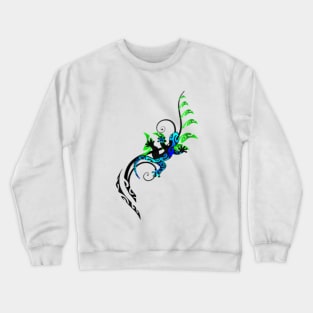 MOKO -Blue Crewneck Sweatshirt